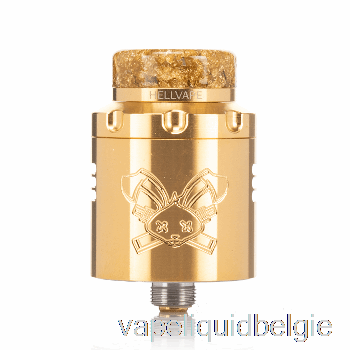 Vape Vloeistof Hellvape Dood Konijn V3 24mm Rda Goud